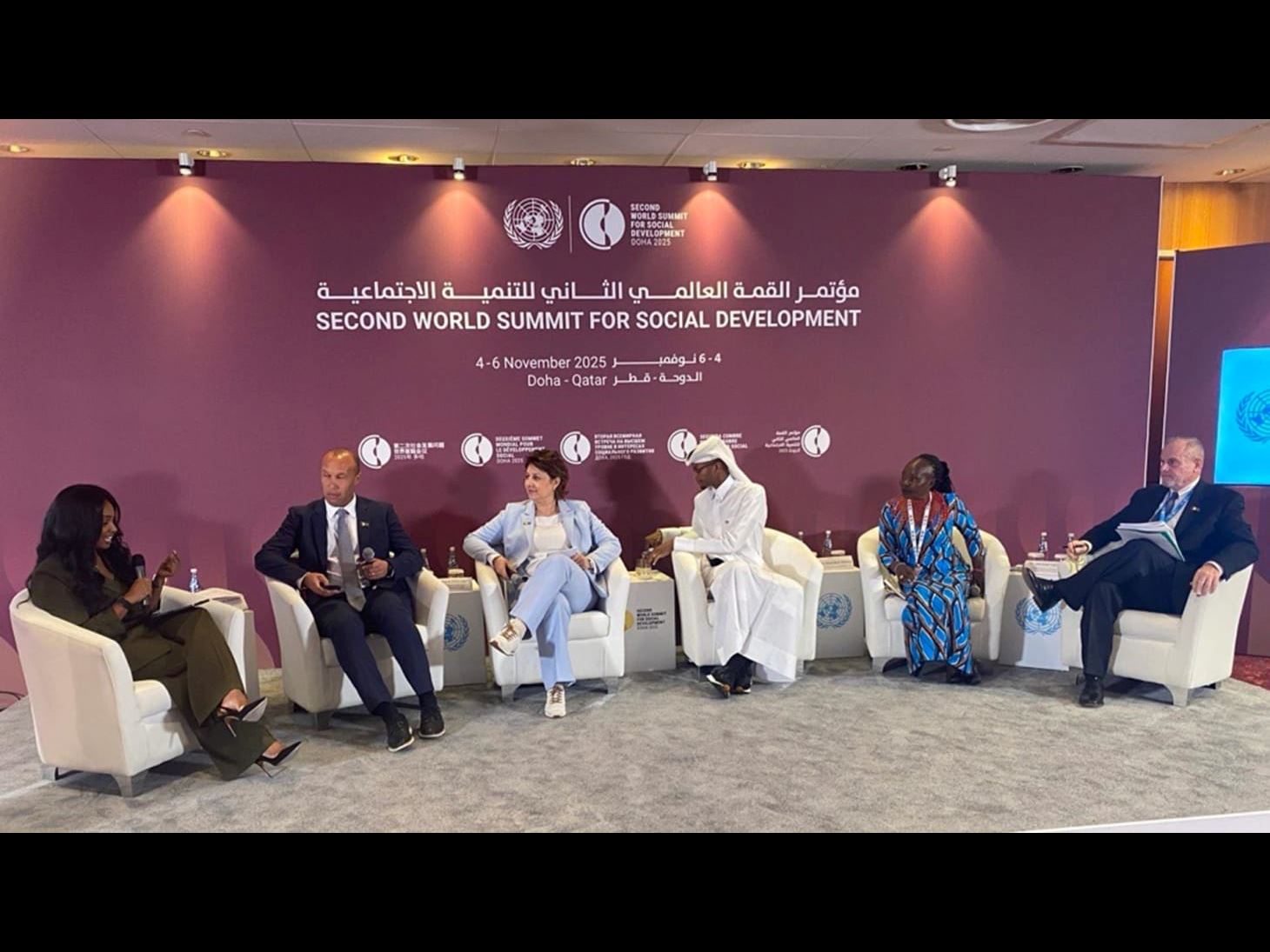 Side event Policy Meets the Pitch Integrating Sport into Social Inclusion Agendas co organised by the IOC