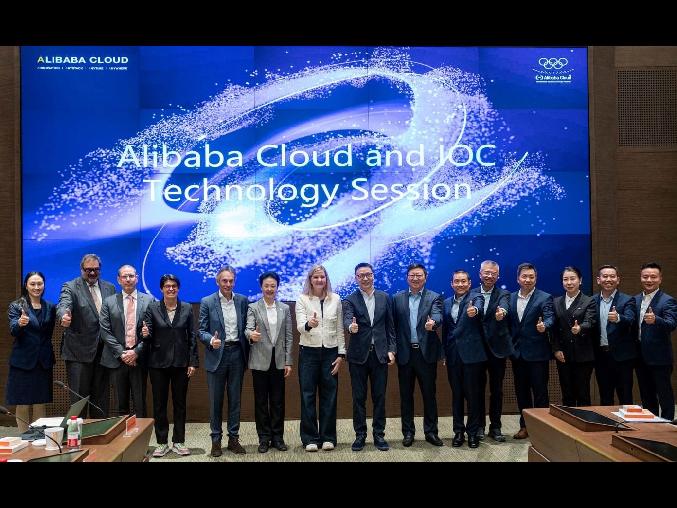 IOC President Coventry dives deep into the company cultures of three Chinese Worldwide Olympic Partners during her China