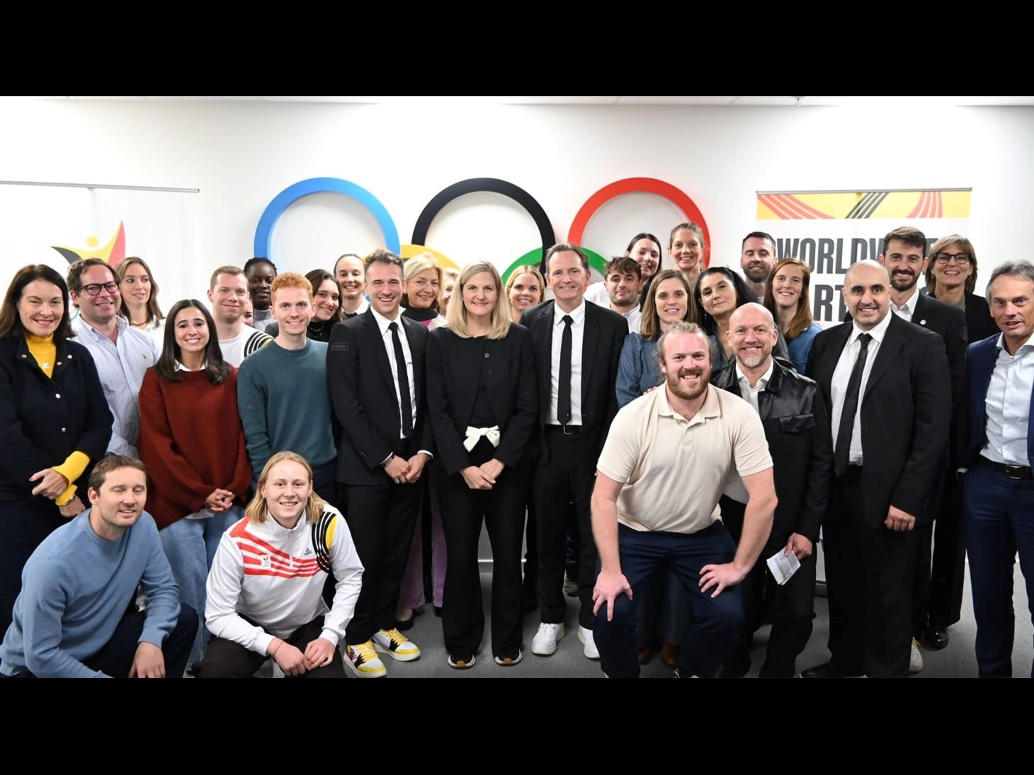 IOC President Coventry at European Evening of Sport Every eligible athlete team and official must be able to take