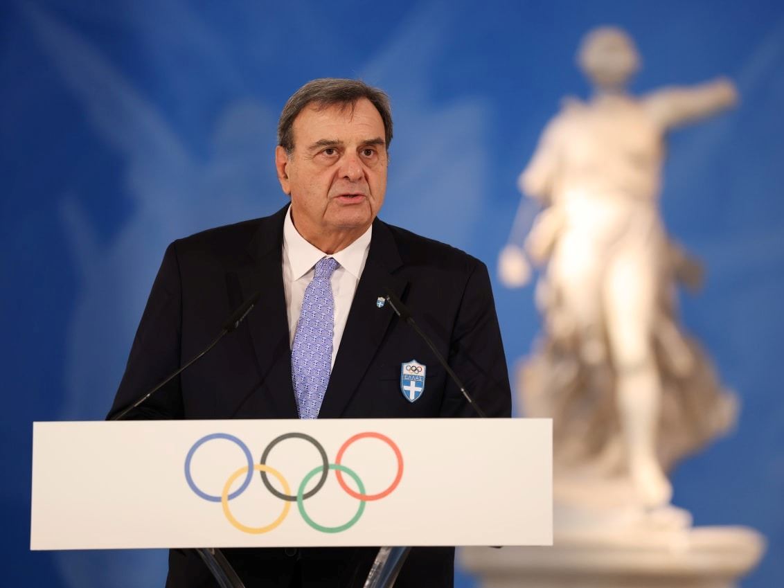 Isidoros Kouvelos President of the Hellenic Olympic Committee