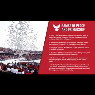 Games of peace and friendship