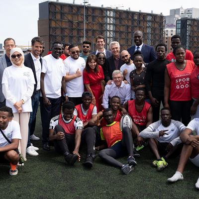 Olympic Refuge Foundation to build bonds between Refugee Olympic Team Paris 2024 and displaced communities