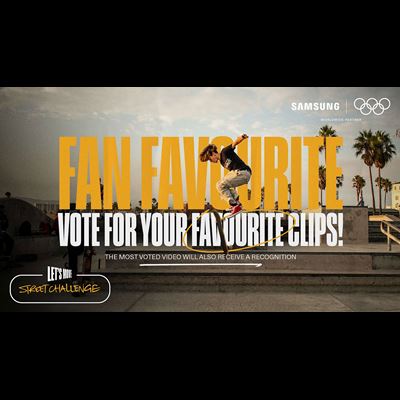 Olympic Street Challenge voting open for fan favourite entries