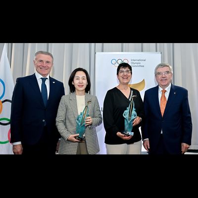 Laura Martinel and Taesuk Chang named as winners of IOC Coaches Lifetime Achievement Awards 2023