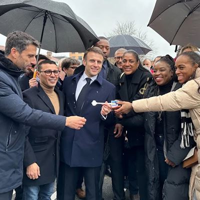 IOC President Bach welcomes words by French President Macron on the spirit of the Olympic Games