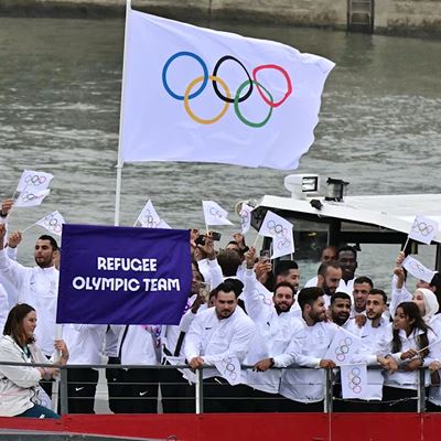 IOC Refugee Olympic Team Paris 2024 We will make refugees proud around the world and we will make them smile