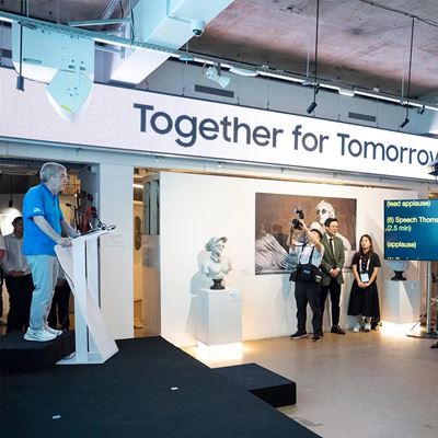 Together for Tomorrow Enabling People IOC and Samsung launch new digital community to engage young Olympic fans