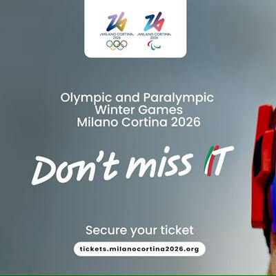 Registration for tickets for Milano Cortina 2026 now open ticket prices unveiled