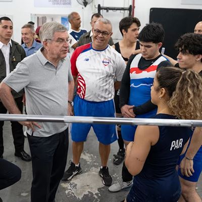 IOC President Bach attends General Assembly of Panam Sports in Paraguay