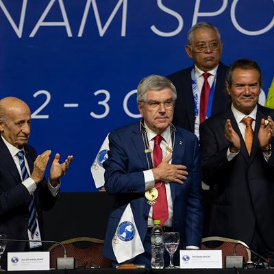 IOC President Bach attends General Assembly of Panam Sports in Paraguay