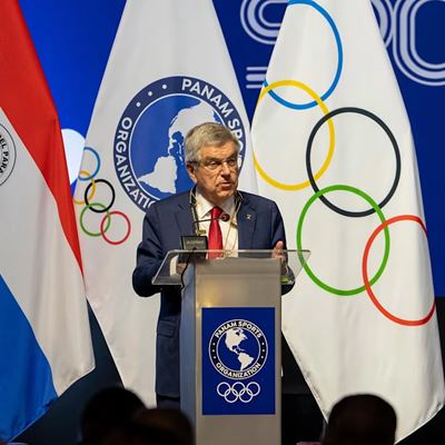 IOC President Bach attends General Assembly of Panam Sports in Paraguay