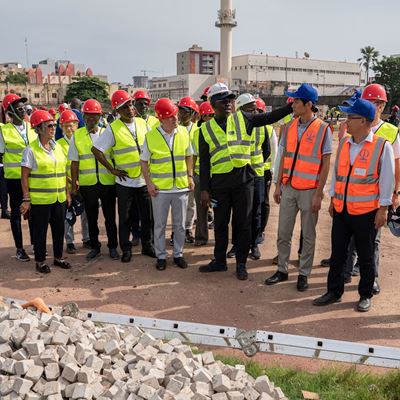 IOC President starts Africa visit in Dakar Senegal host of the Youth Olympic Games 2026