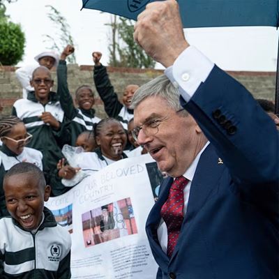 IOC President Bach visits Lesotho