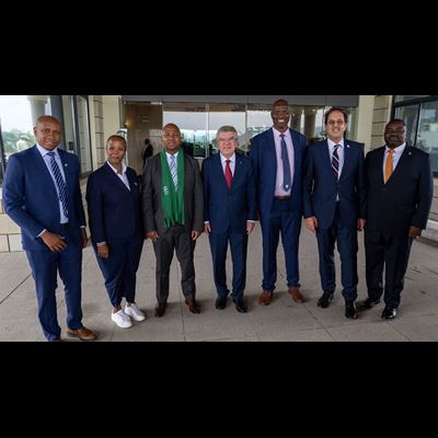 IOC President Bach visits Lesotho