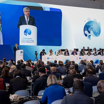 IOC President addresses XXVII General Assembly of the Association of National Olympic Committees ANOC