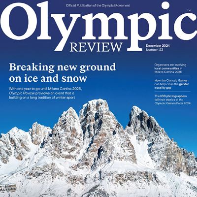 Just published Olympic Review begins the countdown to Milano Cortina 2026