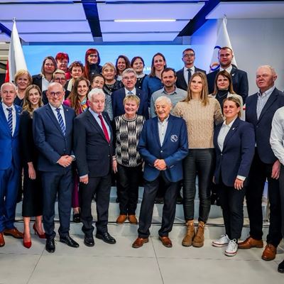 IOC President Thomas Bach visits NOC of Slovakia in Bratislava