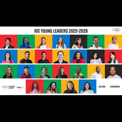 Out of more than 5 000 applications IOC Young Leaders Programme welcomes 25 new recruits for 2025 to 2028