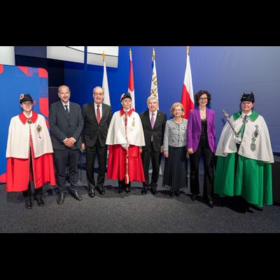 IOC President Bach awarded highest honours of the City of Lausanne and the Canton of Vaud