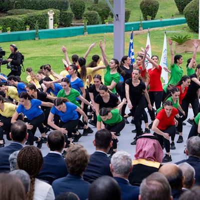 Values first IOC President Thomas Bach opens 144th IOC Session at Ancient Olympia