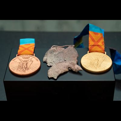 Swimming legend Gary Hall Jr receives 10 replacement Olympic medals after losing originals in LA wildfires