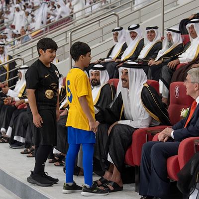 IOC President Bach visits Qatar for 2025 ITTF World Table Tennis Championships