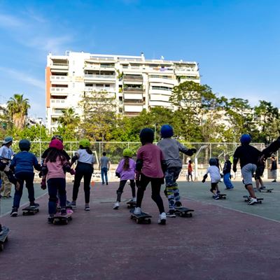 Four initiatives funded by the Olympic Refuge Foundation tackle inclusion and hate