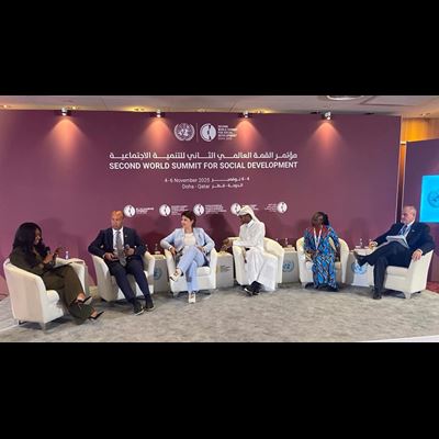 Side event Policy Meets the Pitch Integrating Sport into Social Inclusion Agendas co organised by the IOC