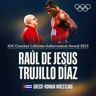 Lang Ping and Ra l de Jes s Trujillo D az honoured with IOC Coaches Lifetime Achievement Award