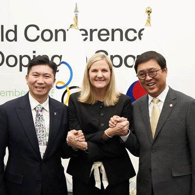 IOC President Coventry calls for unity within the anti doping community at World Conference on Doping in Sport