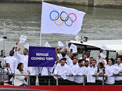 IOC Refugee Olympic Team Paris 2024 We will make refugees proud around the world and we will make them smile