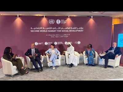 Side event Policy Meets the Pitch Integrating Sport into Social Inclusion Agendas co organised by the IOC