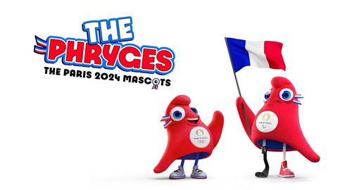 paris-2024-d-voile-ses-mascottes--phrygiennes--pour-les-jeux-olympiques-et-paralympiques
