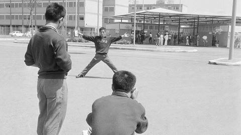 Rome 1960 Olympic Games Olympic Village Athletes of Japan JPN Weightlifting