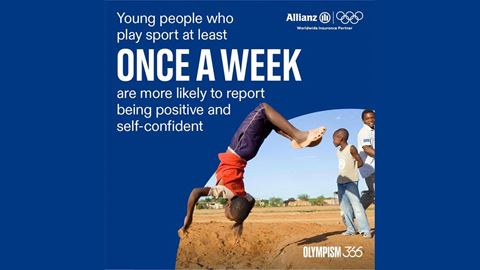 International Youth Day the IOC and Allianz reveal global research findings on youth participation in sport