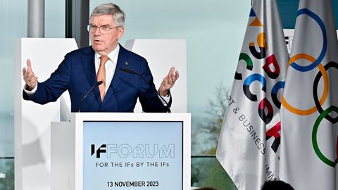 IOC President calls for unity in sport at IF Forum