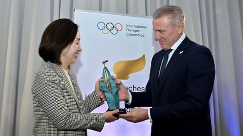 Laura Martinel and Taesuk Chang named as winners of IOC Coaches Lifetime Achievement Awards 2023