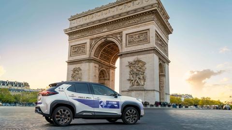 Worldwide Olympic Partner Toyota begins delivery of vehicles to support Paris 2024