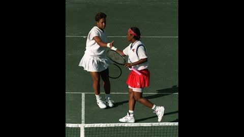 Katrina Adams with Zina Garrison Jackson