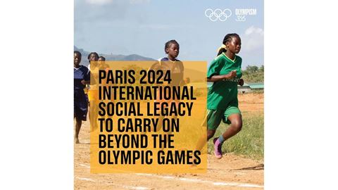 Paris 2024 to unite the world in peaceful competition and to leave a lasting social legacy