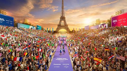 Panasonic on the Road to Paris We look forward to sharing the passion of the Olympic Games with the world
