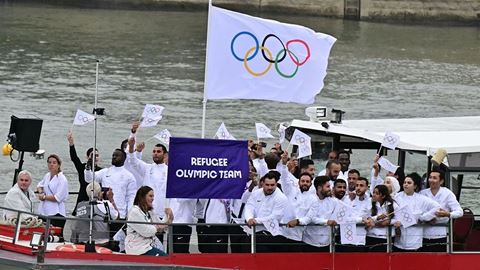 IOC Refugee Olympic Team Paris 2024 We will make refugees proud around the world and we will make them smile