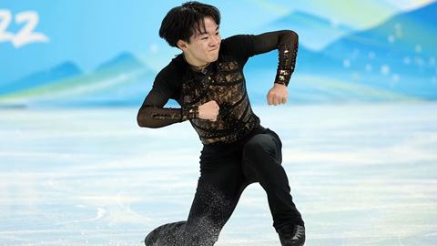 Beijing 2022 figure skaters receive team event Olympic medals during ceremony in Champions Park at Paris 2024