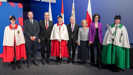 IOC President Bach awarded highest honours of the City of Lausanne and the Canton of Vaud