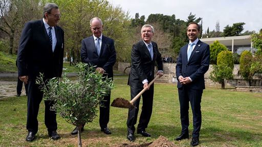Values first IOC President Thomas Bach opens 144th IOC Session at Ancient Olympia