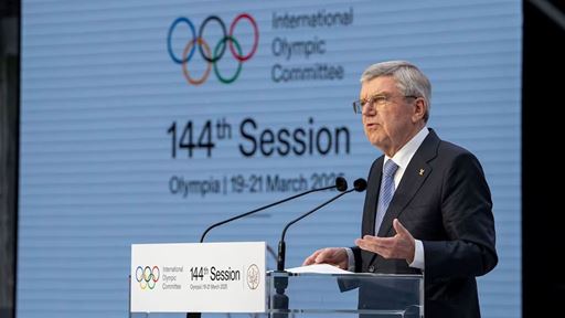 Values first IOC President Thomas Bach opens 144th IOC Session at Ancient Olympia