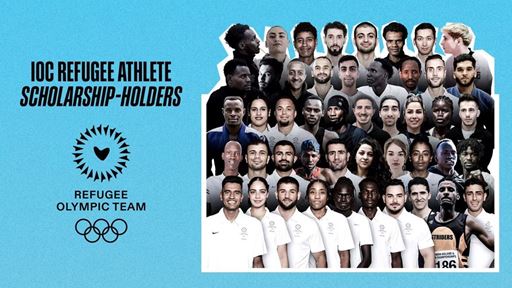 Refugee athletes given a path to LA28 and beyond through Olympic scholarships