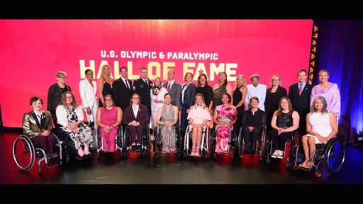Pioneer athlete leader IOC Member Anita DeFrantz inducted into USOPC Hall of Fame IOC President Coventry there to c