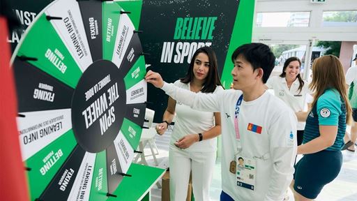 Ten athlete ambassadors engaged in preventing competition manipulation announced