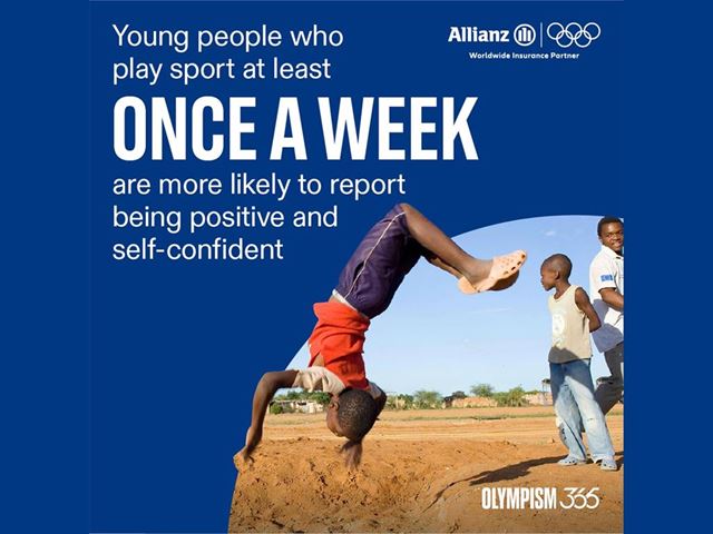 International Youth Day the IOC and Allianz reveal global research findings on youth participation in sport